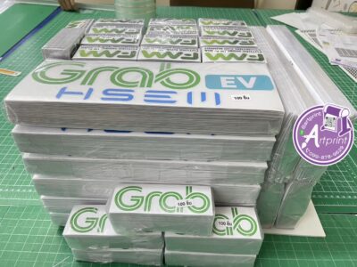 พิมพ์สติ๊กเกอร์ราคาส่ง รัชดา