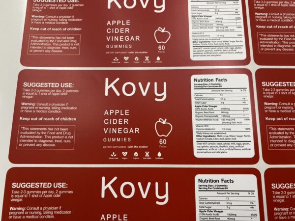 สติ๊กเกอร์พิมพ์ฉลากสินค้า